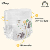 Marca Amazon: Mama Bear Disney Talla 6 (15+ kg) - Paquete mensual, Blanco, 120 piezas (2 paquetes de 60)