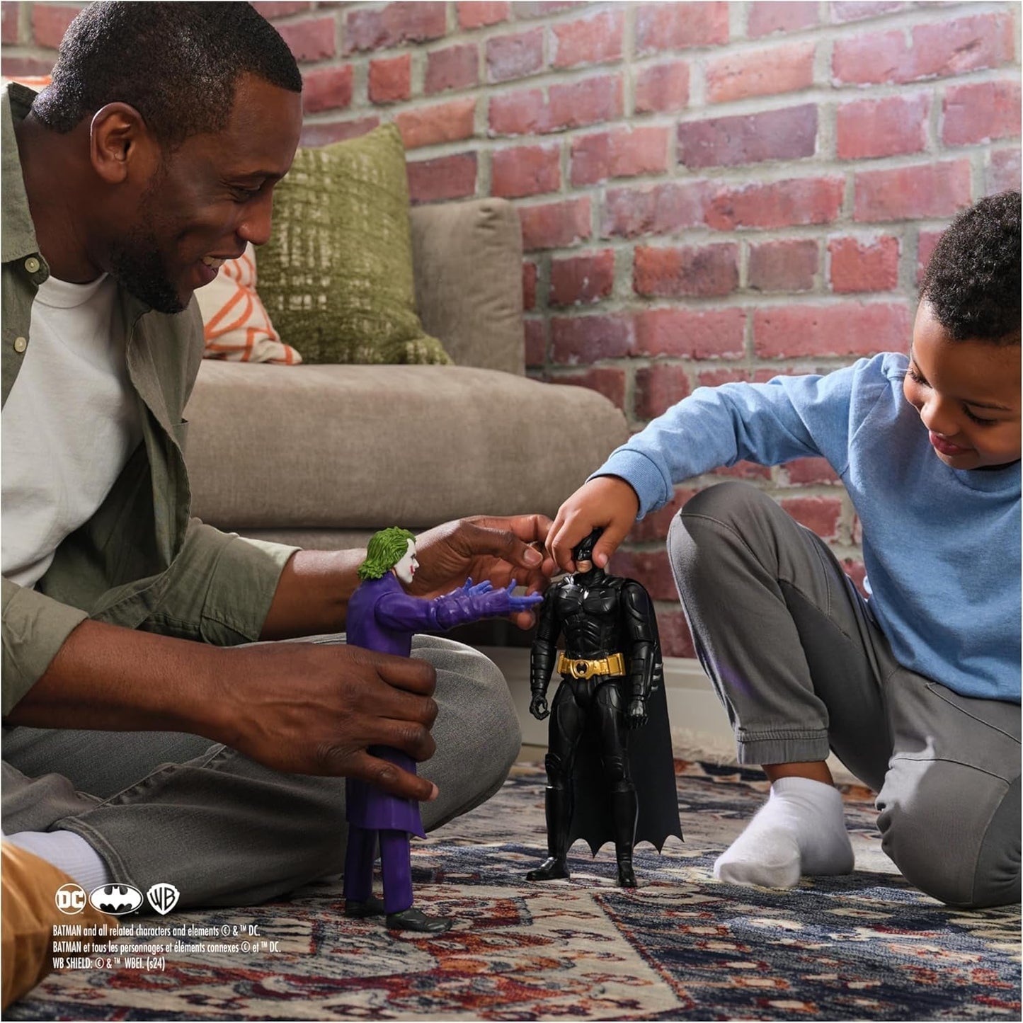 DC Comics the Dark Knight - Figura de acción Joker Conocido de la legendaria trilogía el Caballero Oscuro en 30cm. A partir de 3 años Figuras de acción Naty Shop