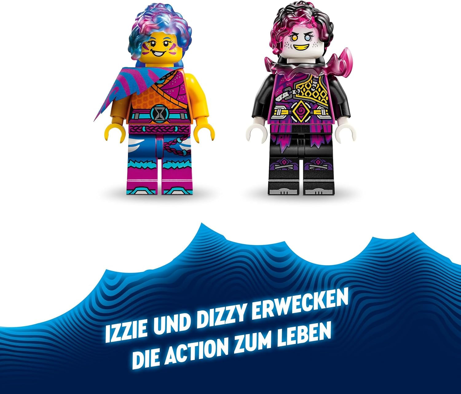 LEGO Dreamzzz Izzies 3 en 1, animales de ensueño, huevo mágico con minifiguras y figuras de animales de Izzy y Dizzy, juego de fantasía, regalo para niñas y niños de 8 años 71481 Juegos de construcción Besuche den LEGO-Store