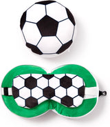 Almohada de viaje con máscara Relaxeazzz - Almohadas de viaje de fútbol Naty Shop Título predeterminado