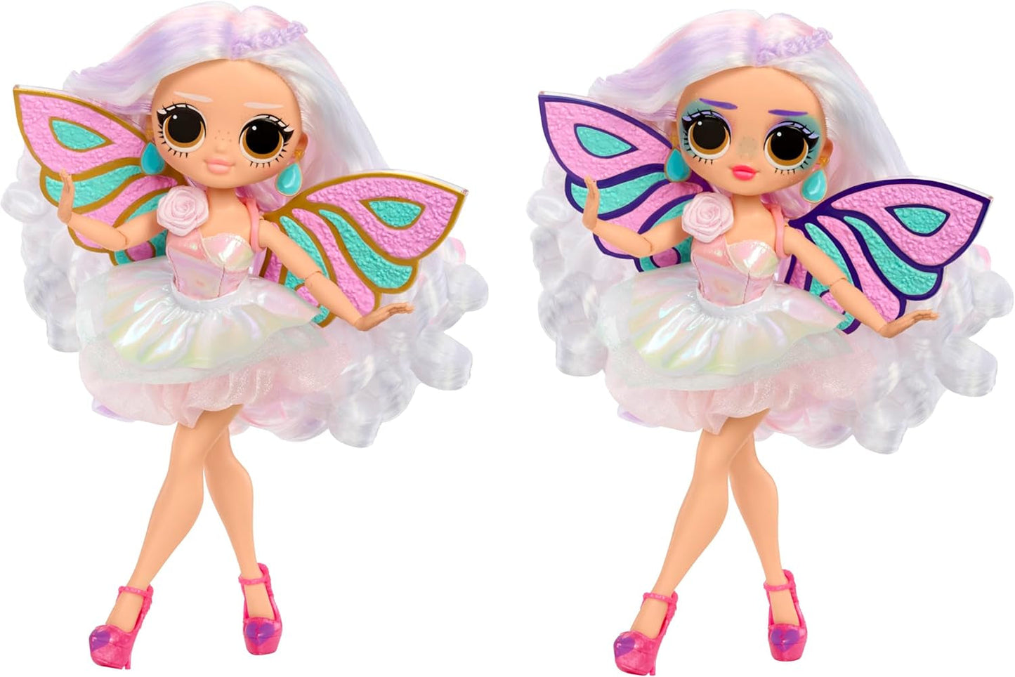 Jajaja ¡Sorpresa! Serie OMG Eye Spy - Hada - Incluye 1 muñeca con atuendo y accesorios, resolución de acertijos y descubrimiento sorpresa, 4 muñecas coleccionables