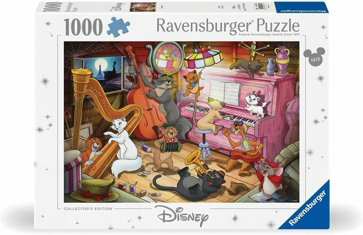 Ravensburger 12000753 Puzzle Los Aristogatos 1000 piezas Puzzle Naty Shop