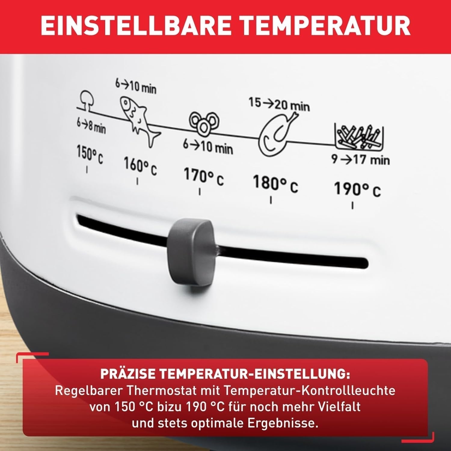 Freidora Tefal FF1631 Filtra One, 1.900 W, Capacidad 1,2 kg Electrodomésticos Naty Shop