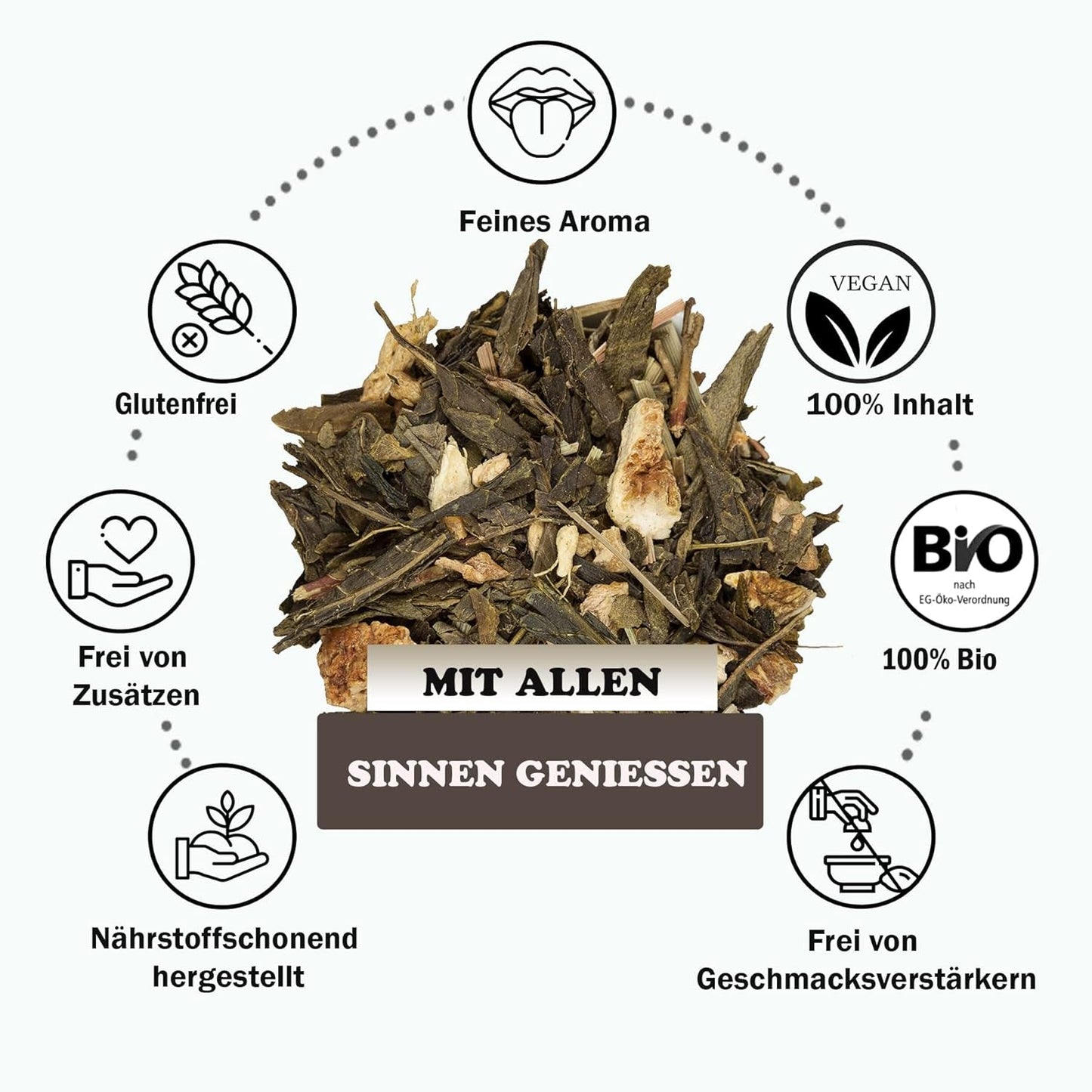YC Yang Chai Sencha Té Verde BIO 250G - Té japonés a granel con sabor a bergamota - Té verde japonés original "Dinastía Sencha" procedente de cultivo ecológico controlado
