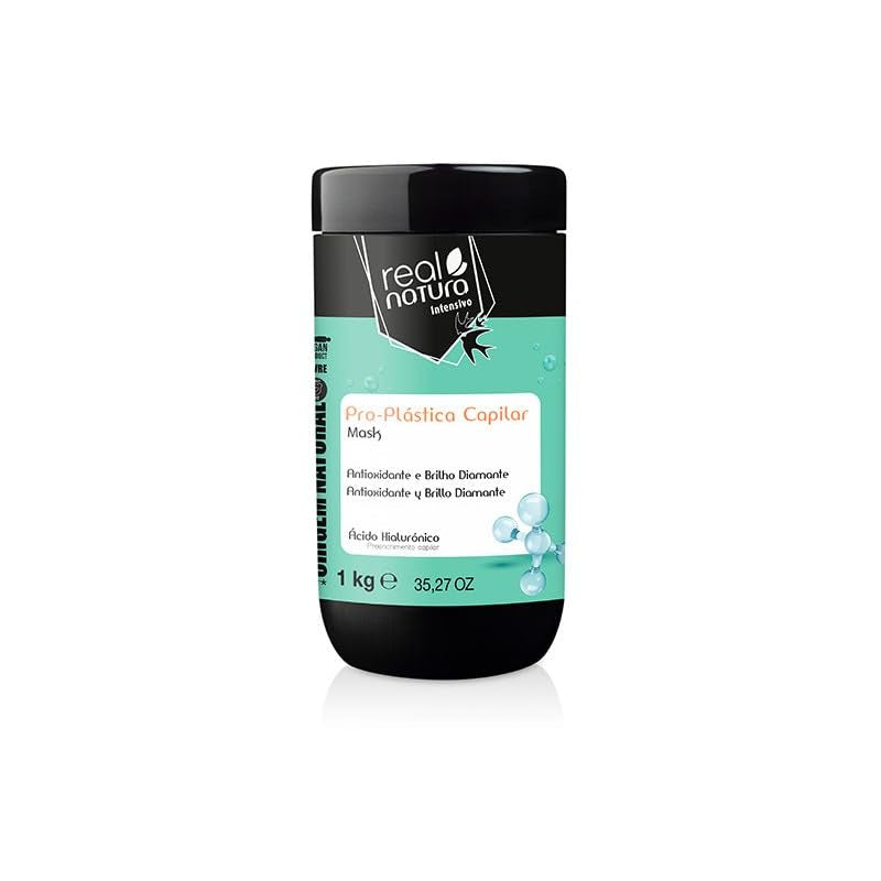 - Mascarilla nutritiva y reparadora intensiva Pro-Plastic sin sal Hidratación y brillo Ecológica 1000 g Mascarilla para el cabello Naty Shop Título predeterminado