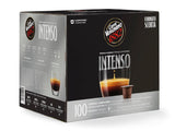 Caffè Vergnano 1882 - Èspresso Kompostierbare Kaffeekapseln , Compatible con Nespresso, Intenso (Intenso) - Packung Enthält 100 Kapseln