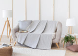 Funda de cama multifuncional, funda de cama, funda de sofá, Jarapas, color sólido (180 X 260 cm, gris oscuro). Camas y Mantas Besuche den Todocama-Store