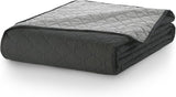 Colcha Decoking 200 X 220 Cm Grafito Antracita Gris Plata Colcha de doble cara fácil de mantener Axel Camas y Mantas Besuche den DecoKing-Store