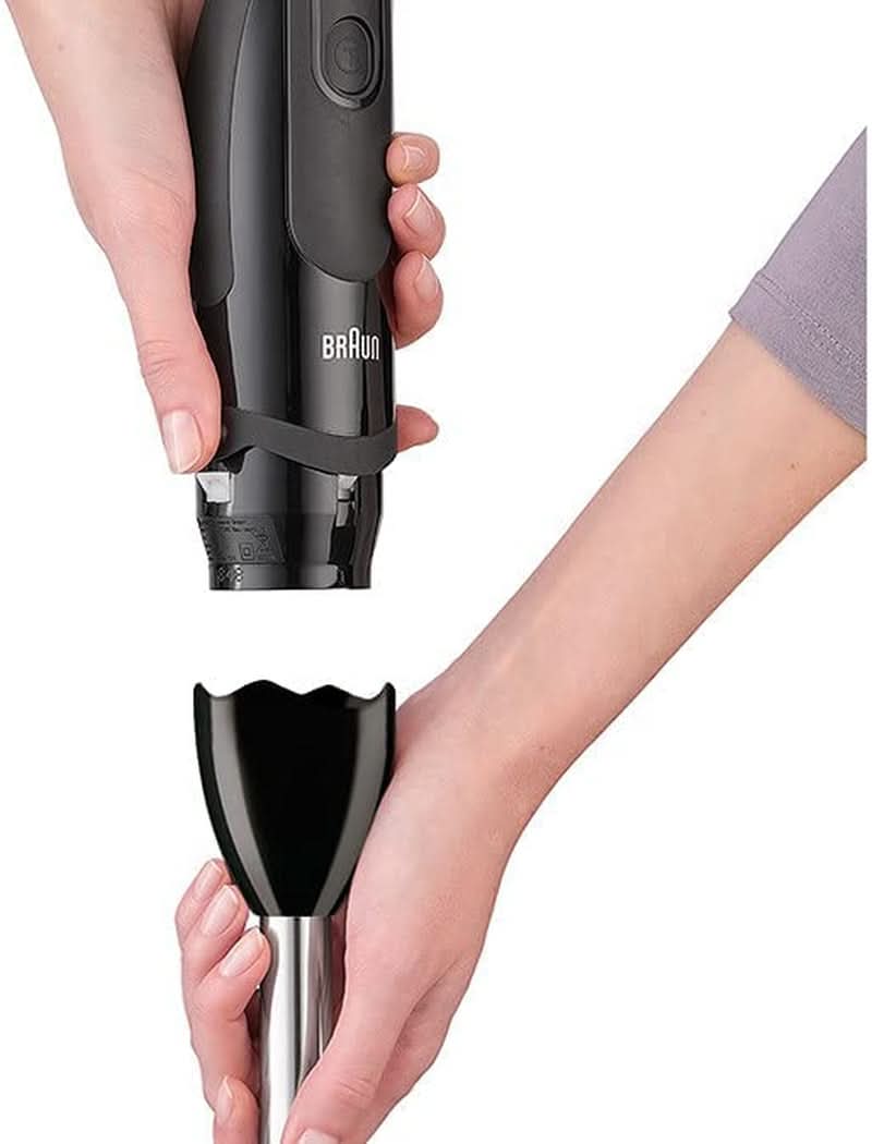 Braun Household Multiquick 5 MQ 5237 BK Batidora amasadora 0,5 L Batidora amasadora Schwarz 1000 W Cocina Naty Shop