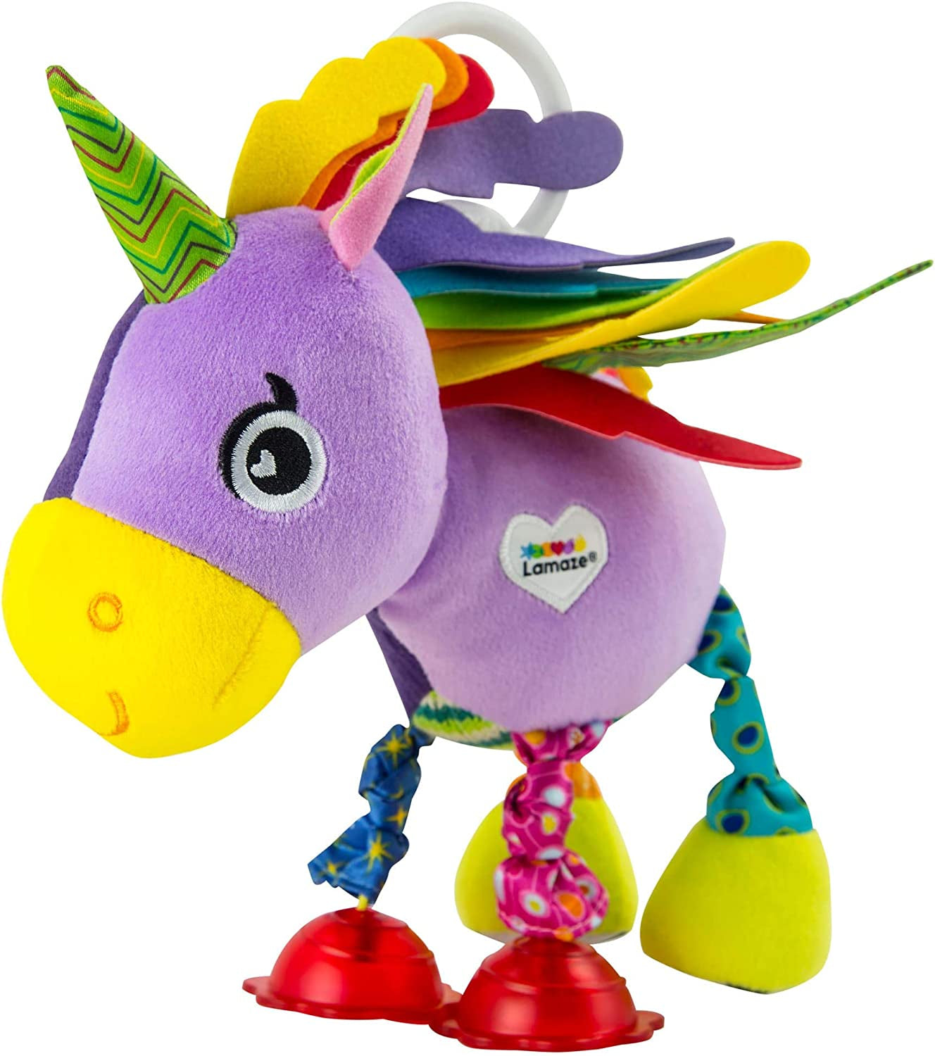 Lamaze Juguete Bebé "Freddie la Luciérnaga" Clip & Go, Juguete de Alta Calidad para Niños Pequeños, Colgante de Agarre para Fortalecer la Relación Padre-Hijo, Desde 0 Meses, Múltiples Colores Juguetes Bebé Naty Shop Ella El Unicornio