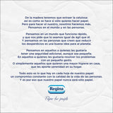 Papel higiénico de bambú suave Regina, 40 rollos, 3 capas, 160 hojas, suavidad natural para tu piel, papel higiénico de fibra de bambú, embalaje de papel, certificado Fsc