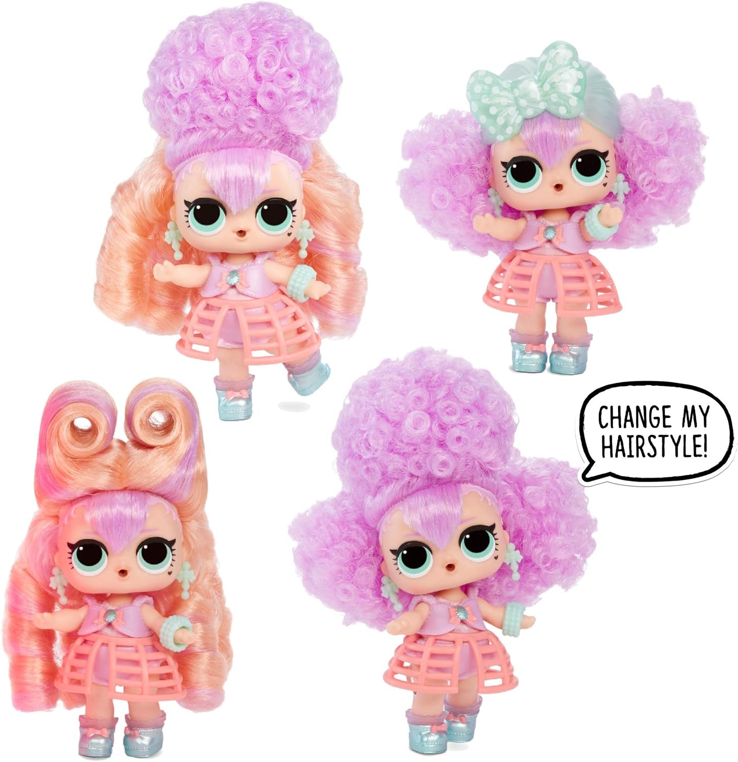 Muñecas Coleccionables LOL Surprise para Niñas - Con 15 sorpresas y peinados diferentes - Muñecas #Hairvibes