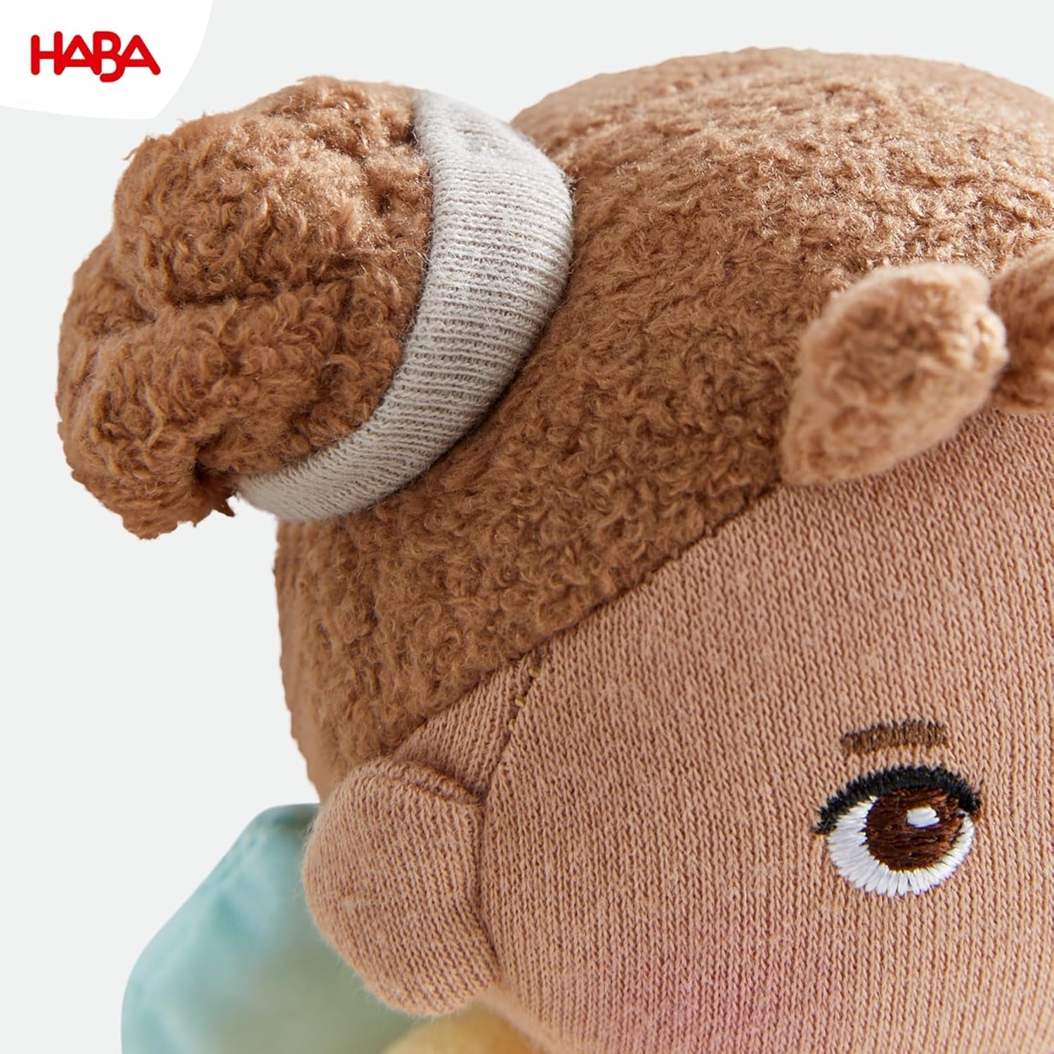 HABA Ángel de la guarda Holly - Muñeca de tela suave (15 cm), regalo de bienvenida perfecto para bebés y niños pequeños - Lavable a 30 °C - 2011871001