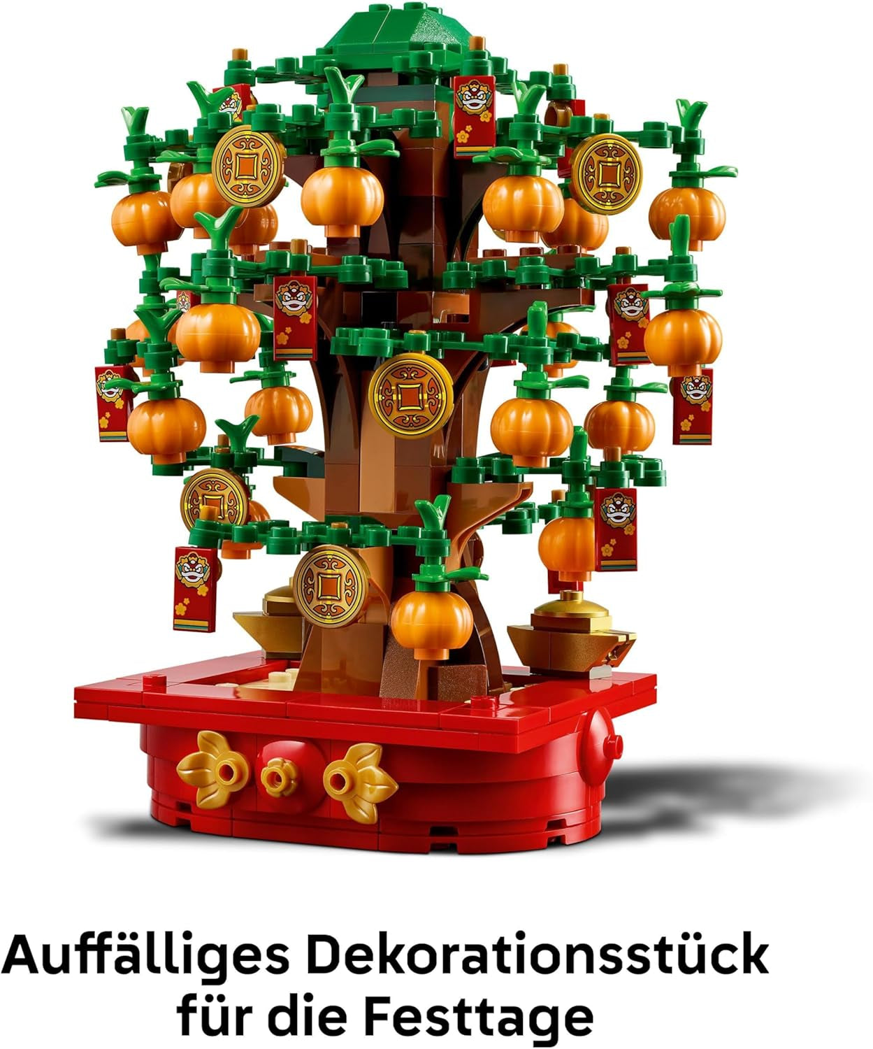 LEGO Castaño Jorobado, Set de construcción para niños de 9 años, Regalo de Año Nuevo Lunar para niños y niñas, Set de juego de rol, Decoración festiva, Decoración del hogar, Decoración de mesa 40648 Juegos de construcción Besuche den LEGO-Store
