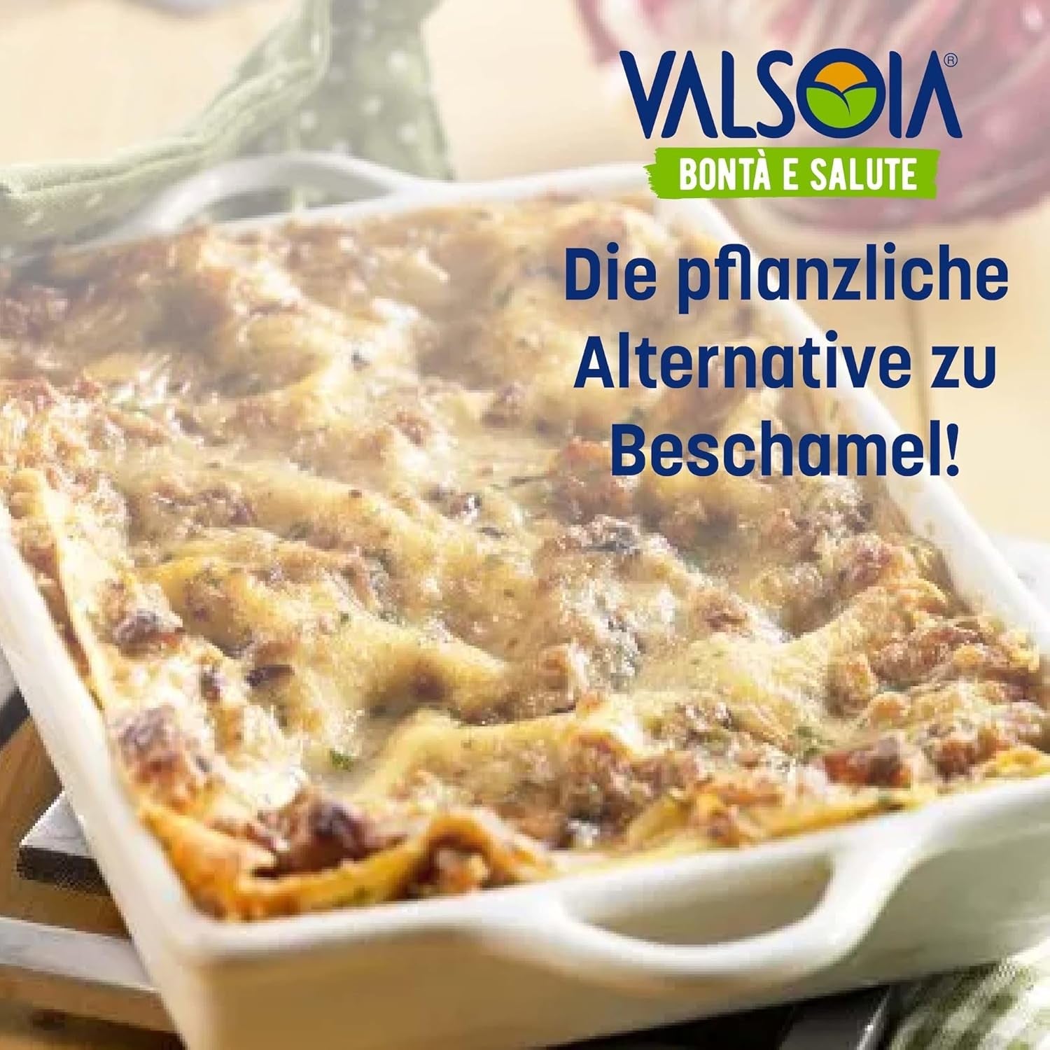 Acondicionador bechamel, Bechamel sin lactosa, Versátil en la cocina, Ideal para veganos y vegetarianos, 6 x 200 ml