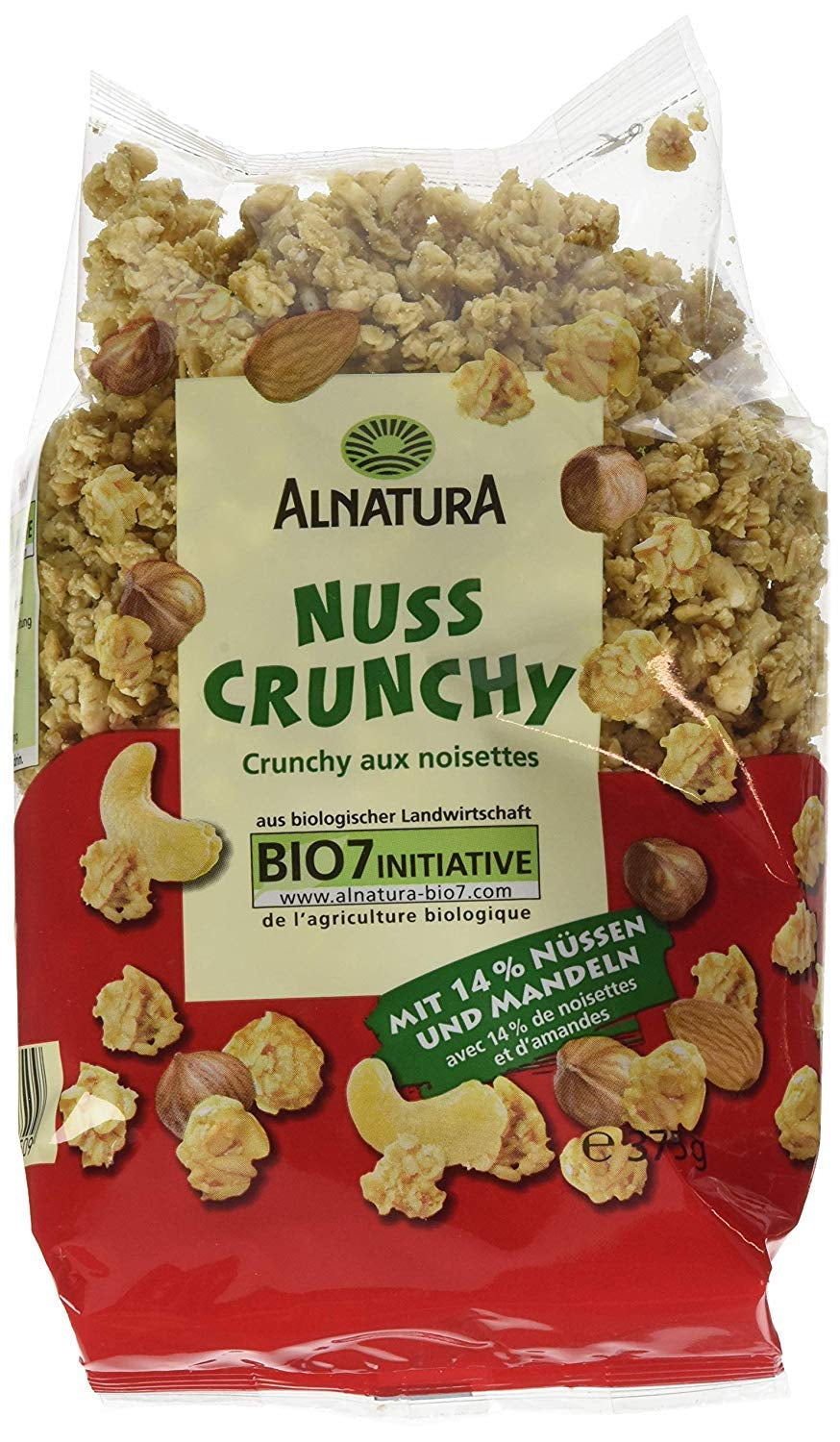 Nueces Crujientes, 375 G Cereal Naty Tienda Título Predeterminado