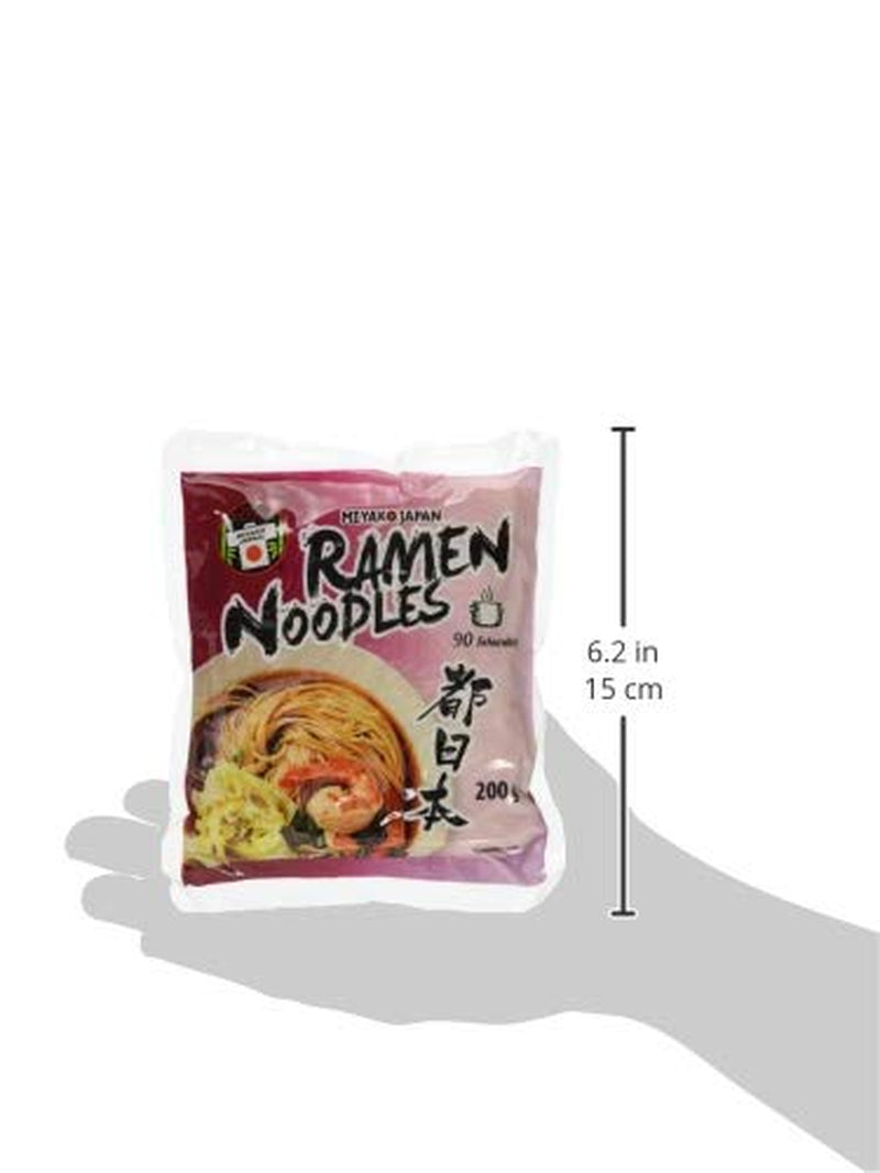 Fideos ramen estilo japonés Miyako, paquete de 12 (12 x 200 g)