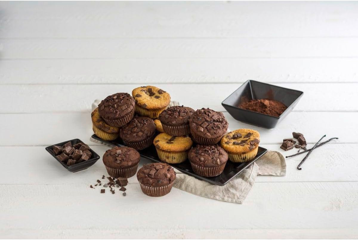 Zenker 6Er Muffinform Negro Metalizado, 275X190X30 Mm, Teflon Classic Antihaftbeschichtung, Hitzebeständig Bis 230°C, Leichte Reinigung, Ideal Für Köstliche Muffins Moldes y bandejas para hornear Naty Shop
