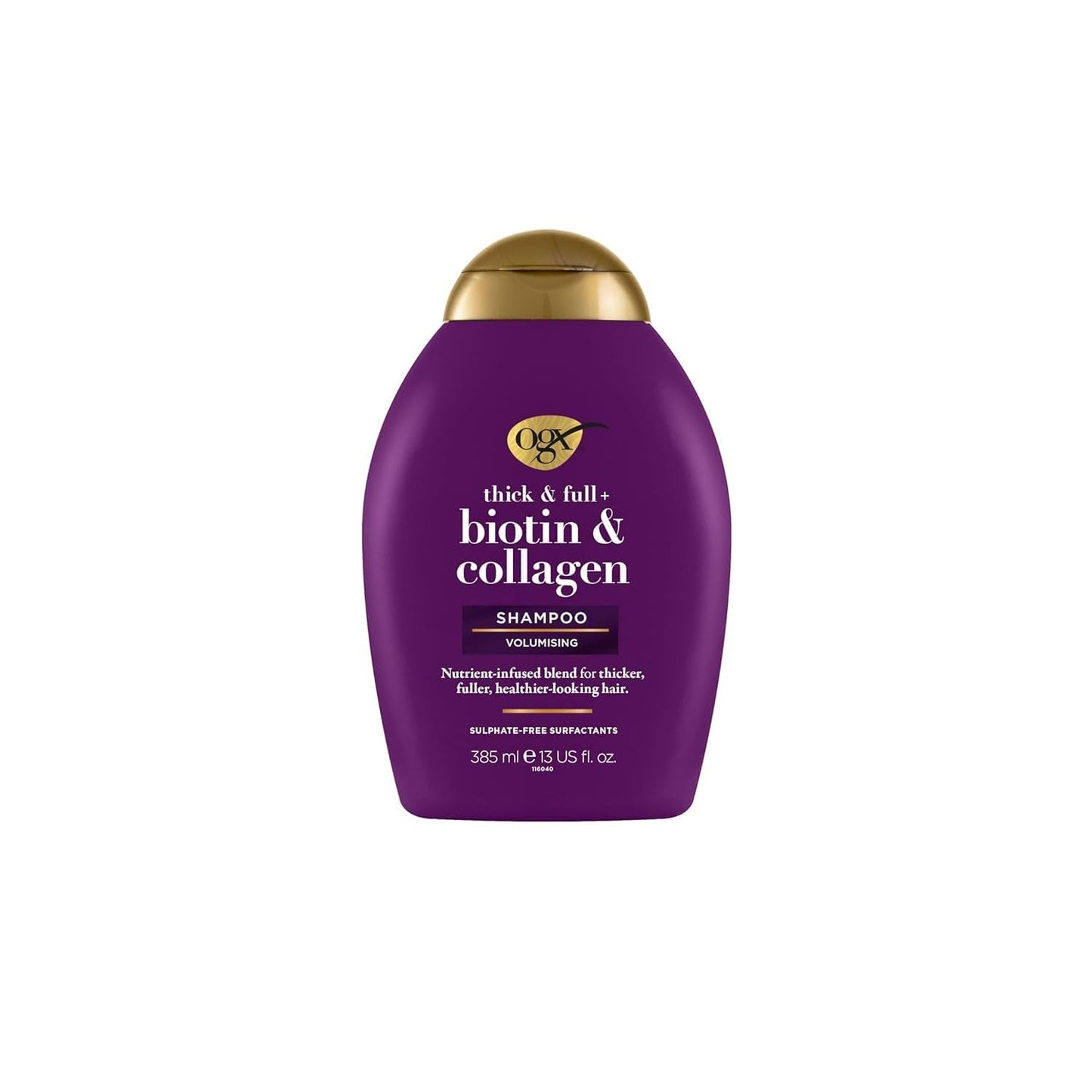 OGX Biotin & Collagen Shampoo (385 Ml), Champú fortalecedor para cabello fino y fino Ducha y baño OGX 385 ml