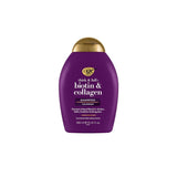 OGX Biotin & Collagen Shampoo (385 Ml), Champú fortalecedor para cabello fino y fino Ducha y baño OGX 385 ml