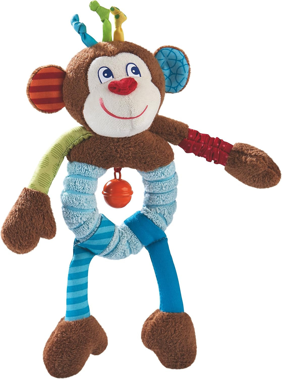 HABA 302999 - Mono Lino, peluche con muchos efectos para jugar y descubrir, juguete para niños a partir de 6 meses Bebe Naty Shop Toys Título predeterminado