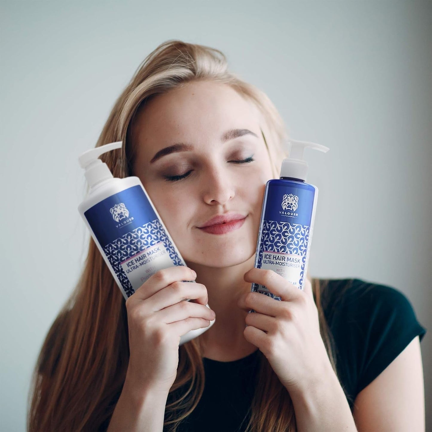 Valquer Profesional Ice Hair Mask - Mascarilla capilar ultrahidratante sin sulfatos, sales y siliconas Naty Shop mascarilla capilar