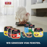 animonda vom Feinsten Senior, comida húmeda para gatos mayores a partir de 7 años, variedad para gatos mayores, 32 x 100 g