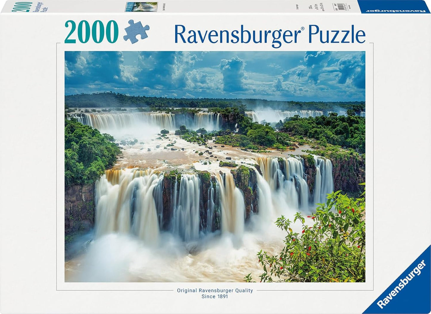 Ravensburger Puzzle 16607 - Cataratas del Iguazú - Puzzle de 2000 piezas para adultos y niños mayores de 14 años Puzzle Naty Shop