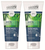 Lavera, Gel de ducha con bambú y guaraná ecológico, 3 en 1, para piel, cabello y rostro, 200 ml Ducha y baño Naty Shop 2
