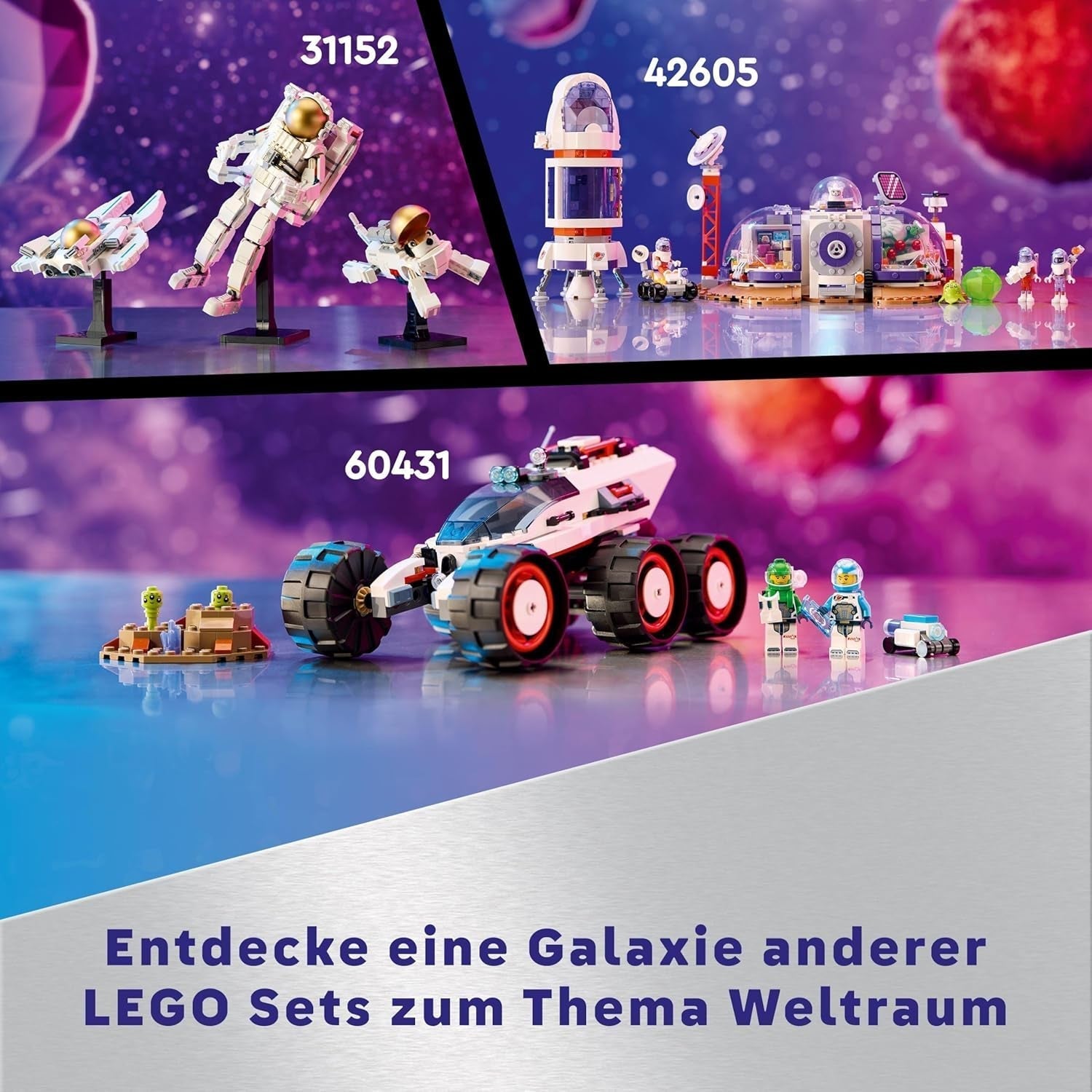 LEGO Technic Vtol Space Transporter LT81, Set de Construcción Espacial, Juguete Espacial, Nave Espacial, Mini Rover, Regalo para Niños y Niñas Mayores de 10 Años 42181 Juegos de Construcción Besuche den LEGO-Store