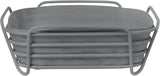 Blomus -DELARA- panera talla L, cuadrada, bolsa de tela extraíble, diseño elegante, 26 x 26 cm, color Rayo de luna (64075) Cajas para guardar alimentos Naty Shop Piel de tiburón Talla única