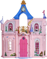Casa de Muñecas Comfy Squad Castillo de Princesas Disney con 6 Muebles y 16 Accesorios Juguete para Niñas de 5 Años Casas de Muñecas Naty Shop