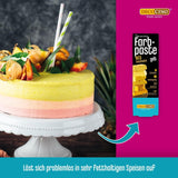 DECOCINO Colorante en pasta liposoluble Amarillo - 15 g - Colorante alimentario a base de aceite, ideal para colorear masa de chocolate, crema de mantequilla, fondant o galletas