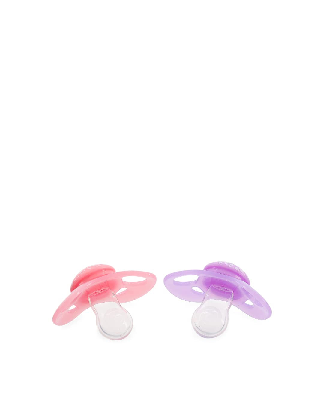 Chupetes para bebé Twistshake - Paquete de 2 | Forma de ortodoncia | Ultraligero | Tetina de silicona suave | Sin BPA | Apto para bebés a partir de 6 meses | Blanco grisáceo