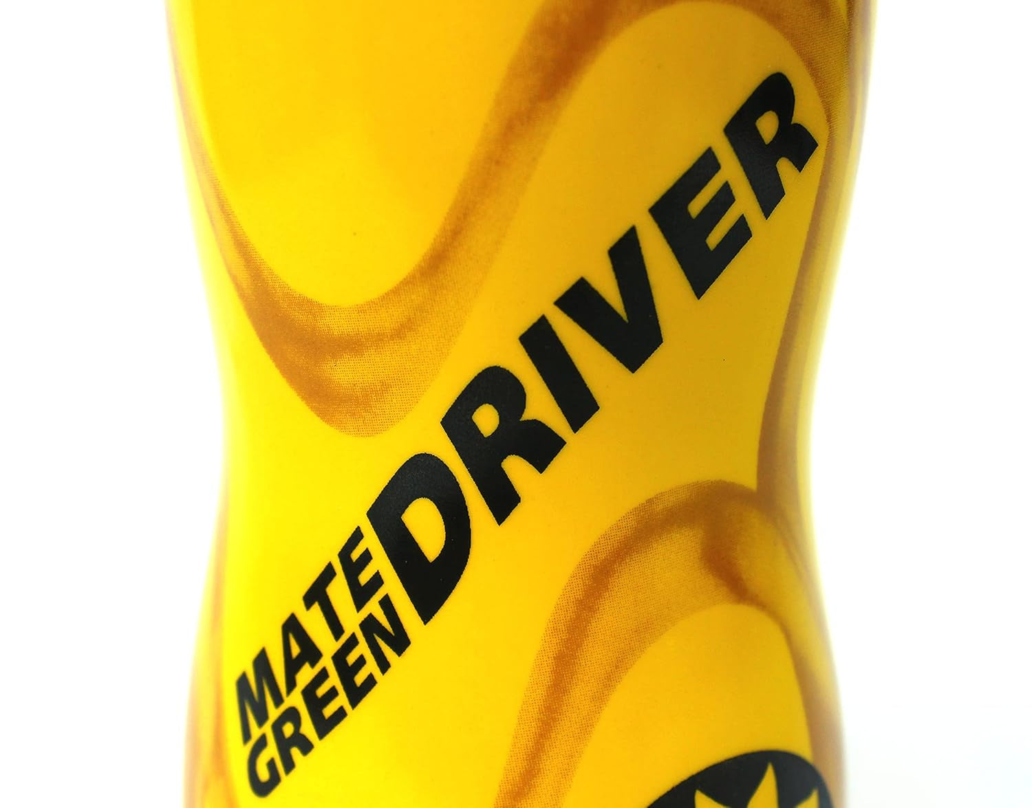 Taza de té Yerba Mate Taza de cerámica DRIVER Taza de coche Perfecta para viajes en coche Té y bebidas frías o calientes Taza de cerámica totalmente esmaltada 1,75 kg