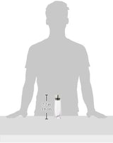 blomus -MACCHIATO- Juego de cristal para azúcar y nata, capacidad 180 ml, tapa de acero inoxidable, para té y café, mano de obra de alta calidad, aspecto exclusivo (Alto/Ancho/Fondo: 17 x 5,4 x 5,4 cm, Transparente, 63510)