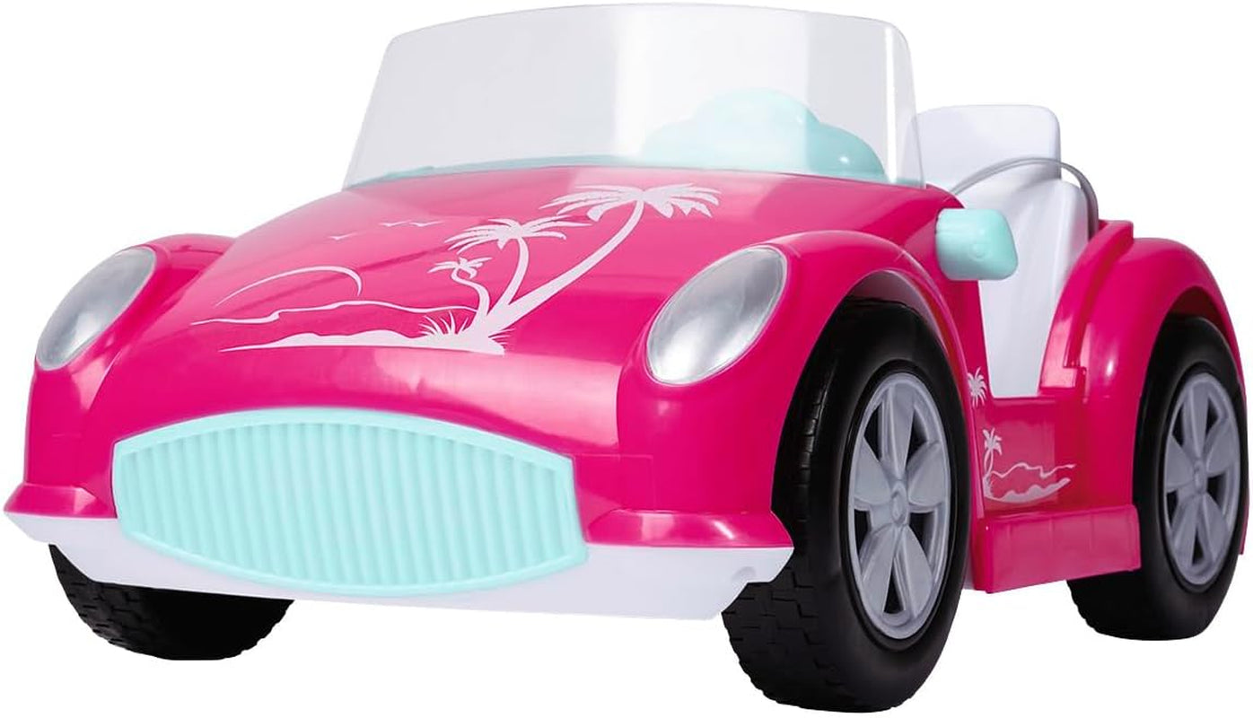 Simba Steffi Love Beach Car Doll con un fantástico traje de verano y cochecito de playa, 29 cm, a partir de 3 años