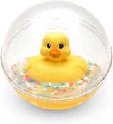 Fisher-Price WaterMates Ducky Ball, Divertido Pato en Bola de Confeti, Juguete Bebé, Pelota de Juego, Juguete para el Baño, A Partir de 3 Meses, 75676 Juguetes Bebé Naty Shop Pelota Pato