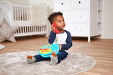 Simba 104010016 - Telefono ABC Color, Juguete Bebe, Pantalla Giratoria, Canción, Play Phone, Teléfono de Aprendizaje, Con Diferentes Sonidos, 20cm, Habilidades Motoras, Para Niños Pequeños, A Partir de 6 Meses Juguetes Bebé Naty Shop