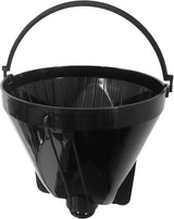CASO Coffee Taste and Style Cafetera espresso con filtro permanente, 1,5 l, temperatura óptima de preparación 92-96 °C, sistema antigoteo, cabezal de preparación optimizado, acero inoxidable, 12 tazas
