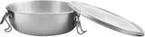 Tatonka Food Bowl - Recipiente/cuenco para alimentos de acero inoxidable - Con tapa, clips de fijación y báscula de volumen - Cajas de almacenamiento de alimentos de 0,5 l / 0,75 l / 1 l de volumen Naty Shop 1,0 litro