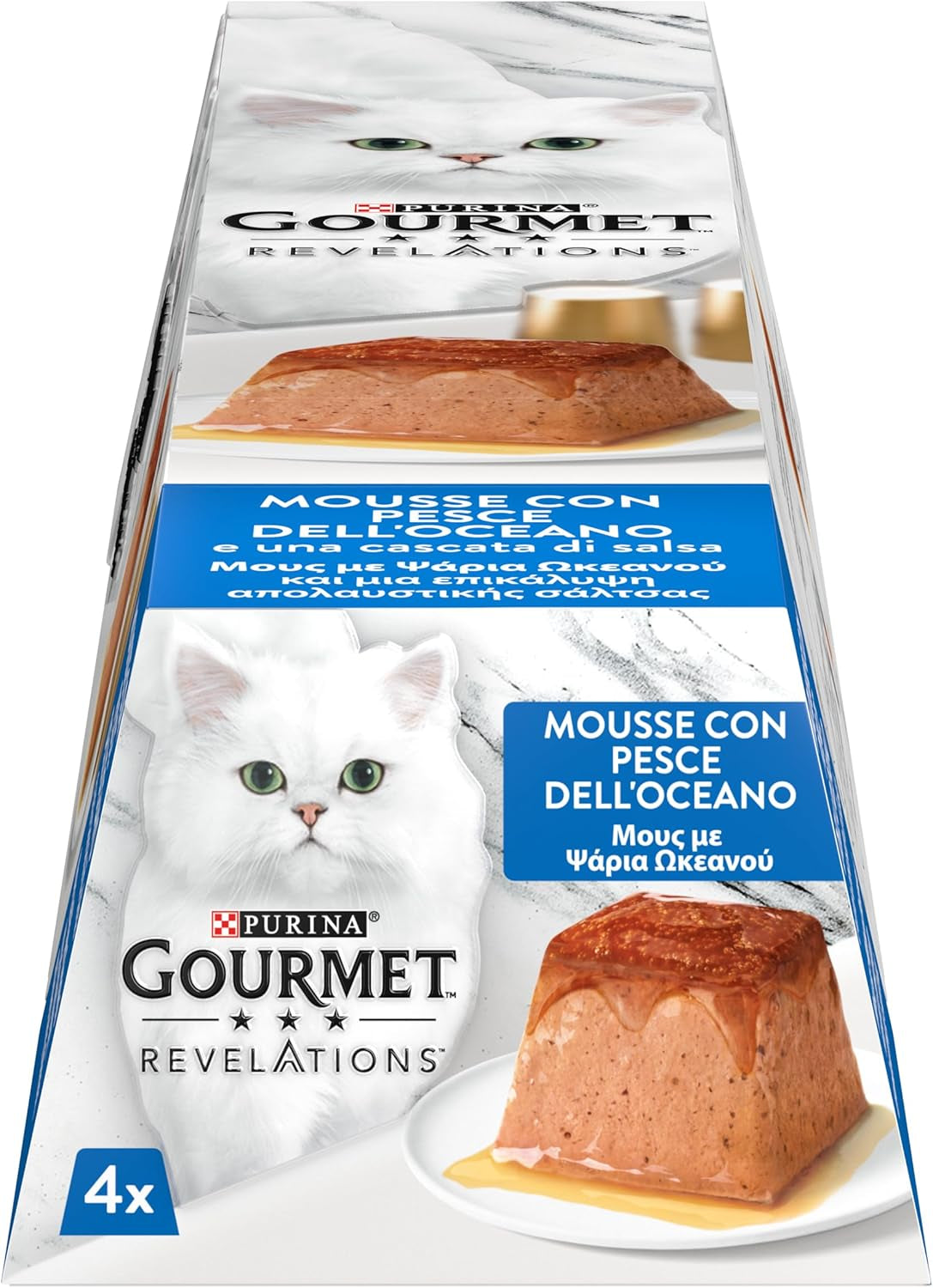 Comida húmeda para gatos Revelations con pescado del océano, 24 x 57 g