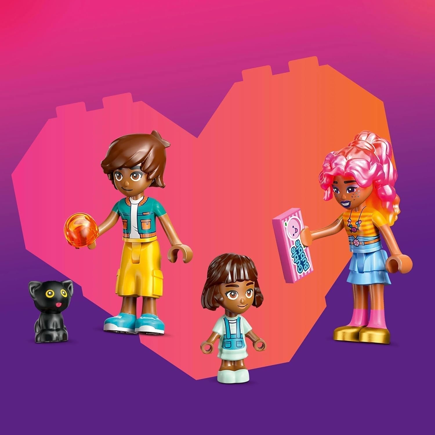 LEGO Friends Heartlake City Shop Set de juego para niñas a partir de 6 años Juego de rol con 2 minimuñecas, micromuñecas y juguete para gatos 42649 Juegos de construcción Besuche den LEGO-Store