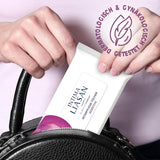 Intima Liasan de Sagrotan Compresas higiénicas íntimas Sensitive, sin jabón y sin alcohol, 30 unidades
