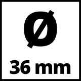 Manguera de aspiración original Einhell para aspiradores en seco y húmedo (longitud 3 m, incl. adaptador de conexión para todos los aspiradores en seco y húmedo Einhell, de plástico duro)