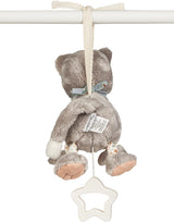 Sterntaler Caja de música S Cat Lilly - Caja de música para bebé de Tela Suave - Juguete de Peluche para que los niños lo aten - Ayuda para Dormir Tiene un Efecto calmante en casa y mientras viaja, Gris Juguetes Bebe Naty Shop