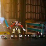 LEGO Dreamzzz Cooper's Tiger Mech y Zero'S Hot Rod Car, Coche de juguete para niños, regalo para niños y niñas de 9 años, Set de juego 2 en 1 con Mech y minifiguras 71497 Juegos de construcción Besuche den LEGO-Store