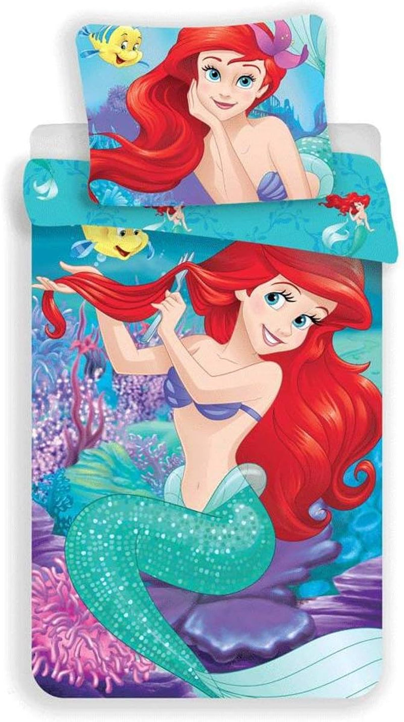 Ropa de cama infantil con personajes de Disney con cremallera, algodón Ropa de cama infantil Naty Shop Default Title