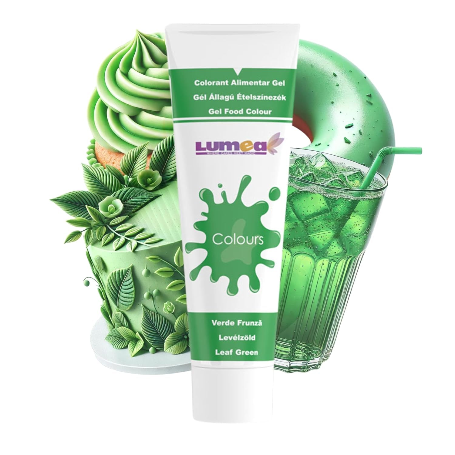 Dekozauber 24 Colorante alimentario rojo, gel, 30 g, vegano, sin azúcar, altamente concentrado, colorante alimentario rojo para fondant, crema de mantequilla, bebidas y más