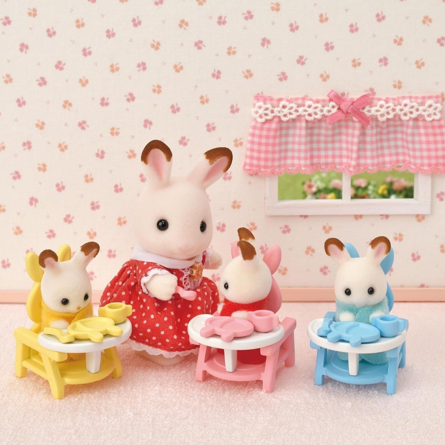 Sylvanian Families L5532 Trillizos Starter Kit - Casa de muñecas Naty Shop Muñecas